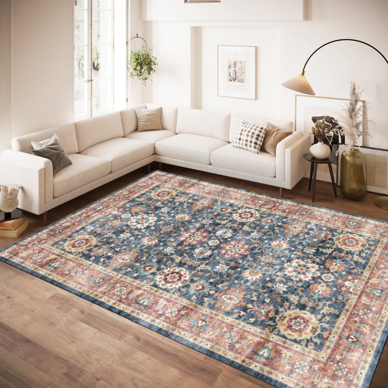 Flaire Premium Non-Slip Washable Rug <br><h6>FLA-37</h6>
