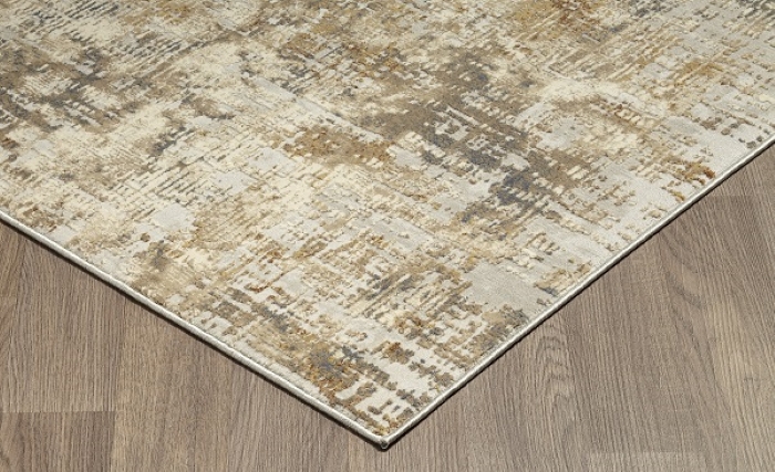 Charisma Muted Grey Ivory Distressed Abstract Rug <br><h6>CHA-1002</h6>
